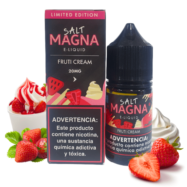 LÍQUIDO NICSALT FRUIT CREAM – MAGNA