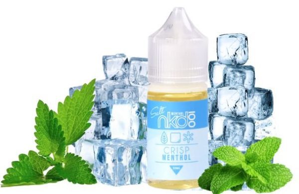 LIQUIDO NICSALT CRISP MENTHOL - NAKED - Imagem 3