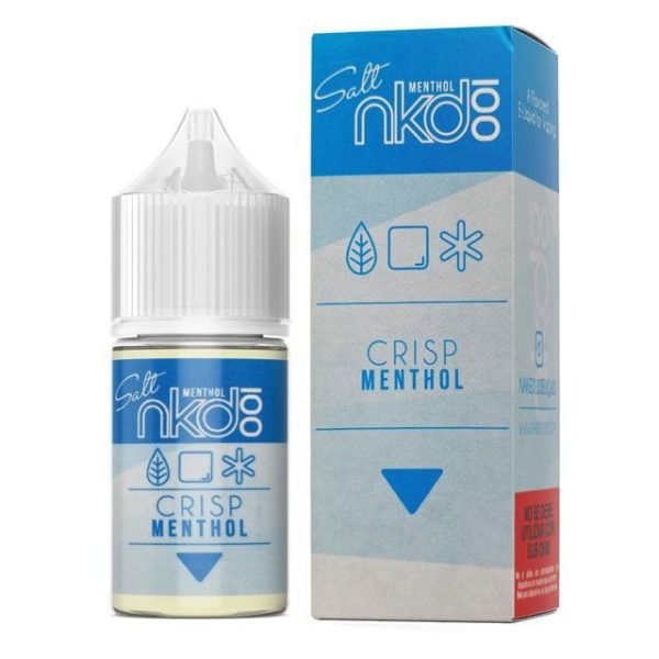 LIQUIDO NICSALT CRISP MENTHOL - NAKED - Imagem 2