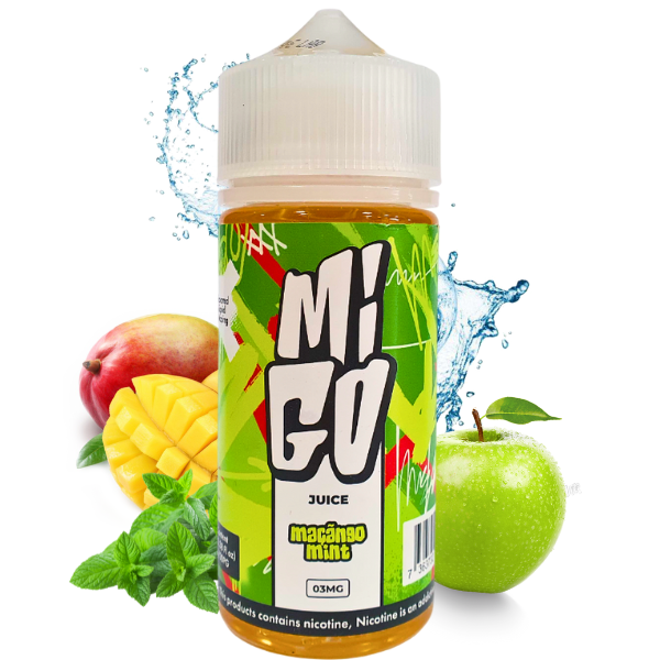 LÍQUIDO FREEBASE MAÇANGO MINT - MIGO