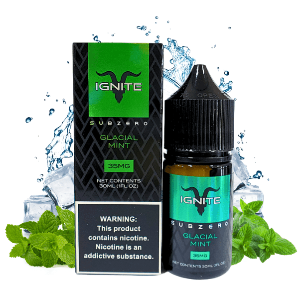 LÍQUIDO NICSALT GLACIAL MINT - IGNITE