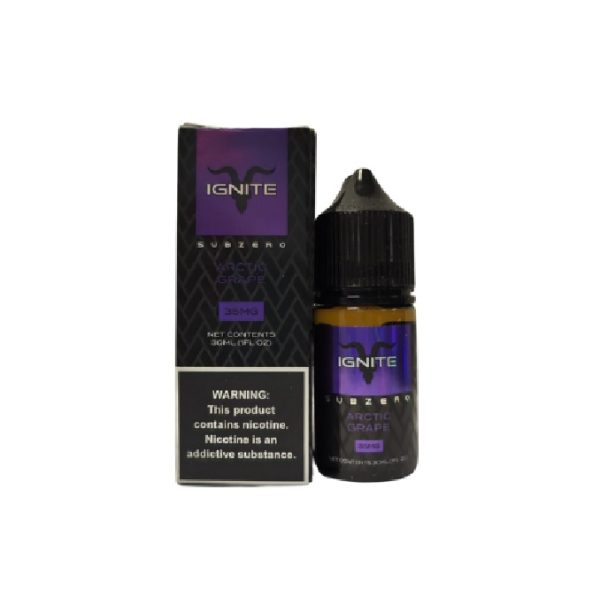 LÍQUIDO NICSALT ARCTIC GRAPE - IGNITE - Imagem 2