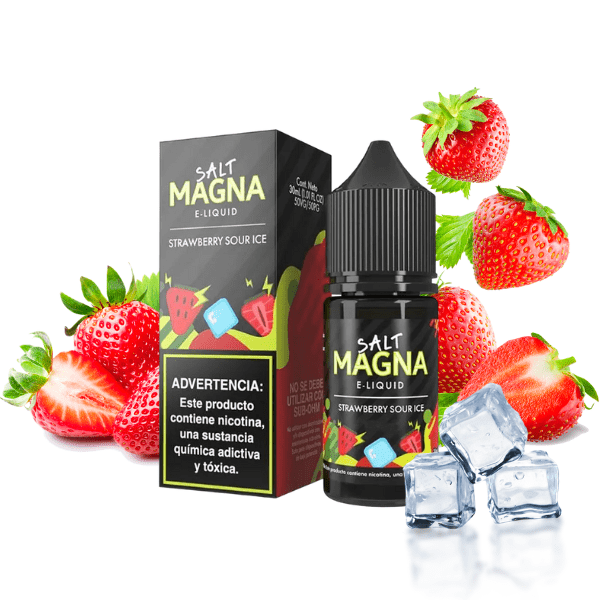 LÍQUIDO NICSALT STRAWBERRY SOUR ICE  - MAGNA
