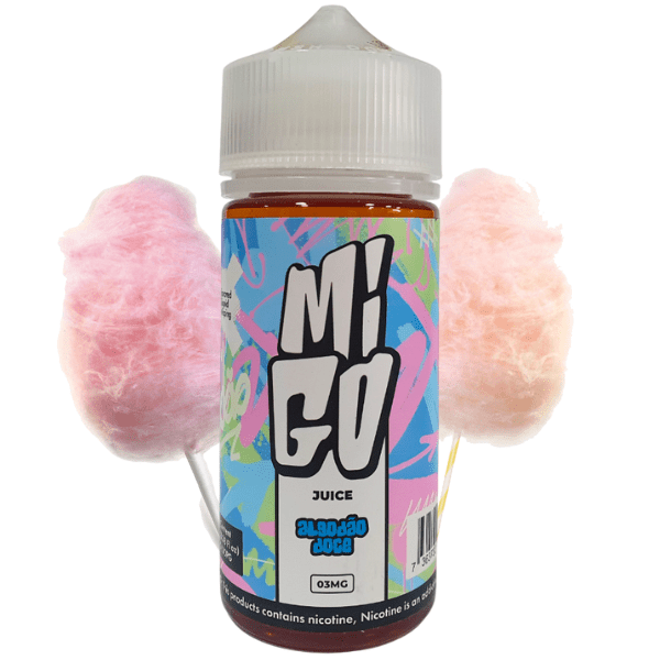 LÍQUIDO FREEBASE ALGODÃO DOCE - MIGO