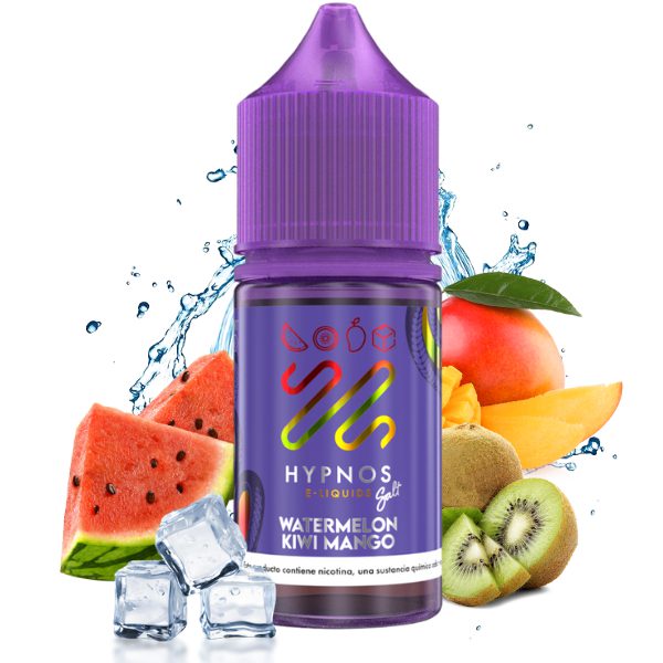 LÍQUIDO NICSALT WATERMELON KIWI MANGO ICE - HYPNOS