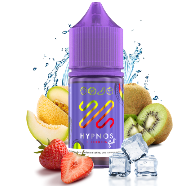 LÍQUIDO NICSALT STRAWBERRY KIWI MELON ICE - HYPNOS 