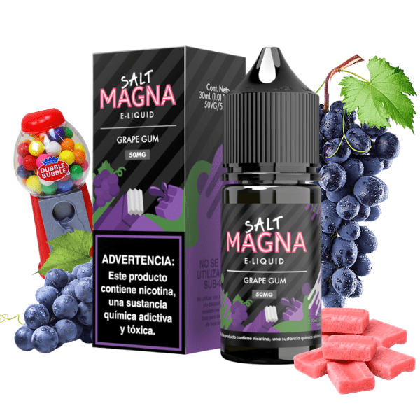 LIQUIDO GRAPE GUM FUSION - NICSALT - MAGNA