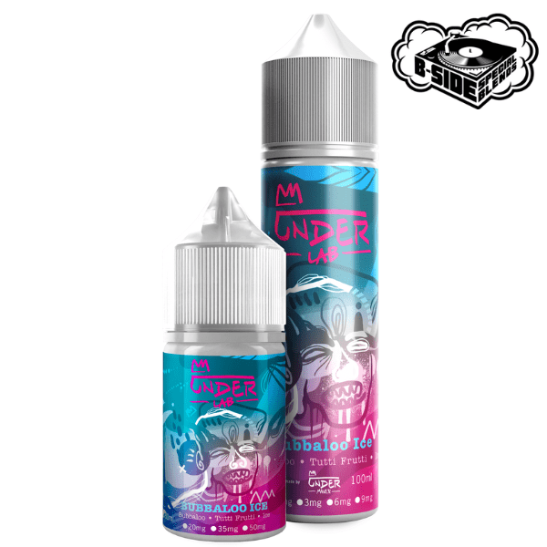 LÍQUIDO FREEBASE BUBBALOO ICE - UNDER LAB - B-SIDE