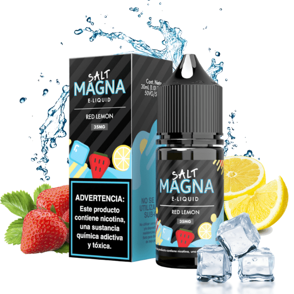 LÍQUIDO RED LEMON - NICSALT  – MAGNA