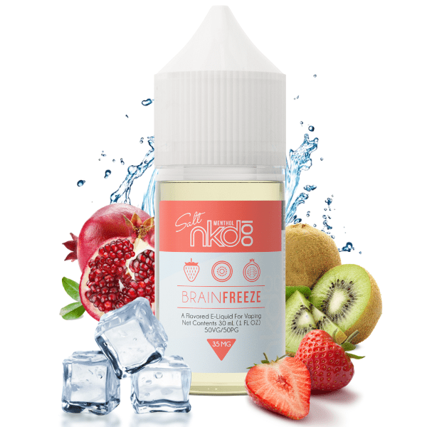 LÍQUIDO NICSALT BRAIN FREEZE MENTHOL - NAKED