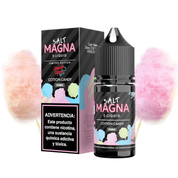 LIQUIDO NICSALT COTTON CANDY - MAGNA