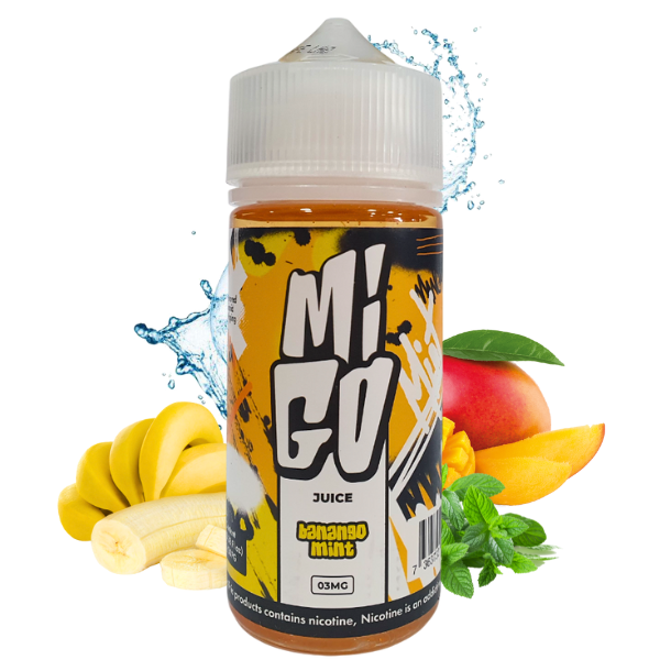 LÍQUIDO FREEBASE BANANGO MINT - MIGO