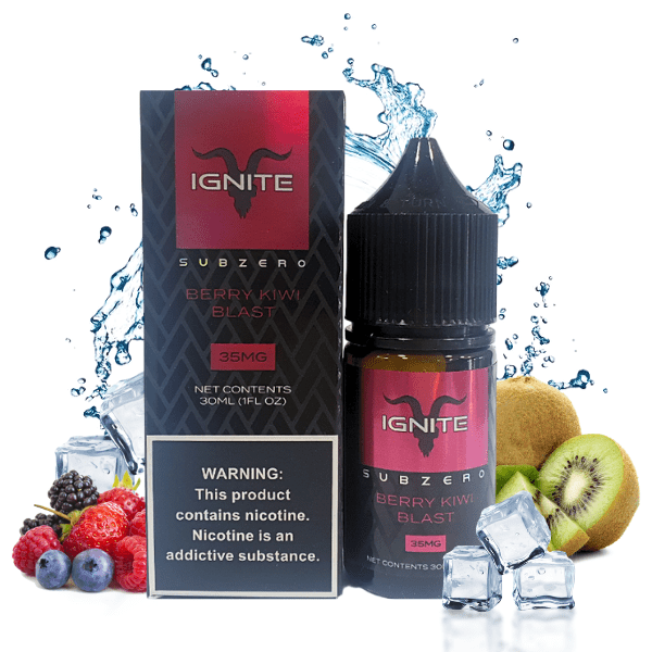 LÍQUIDO NICSALT BERRY KIWI BLAST - IGNITE