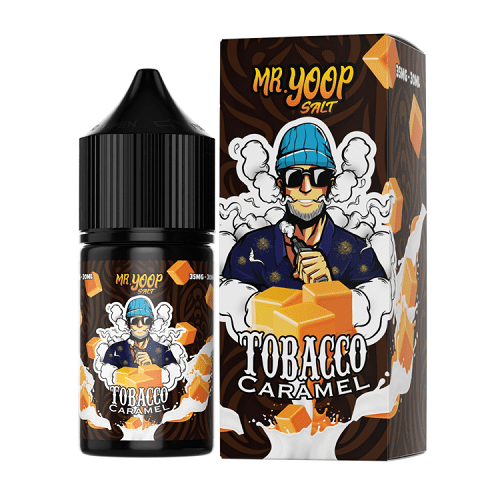 LÍQUIDO NICSALT TOBACCO CARAMEL - MR. YOOP