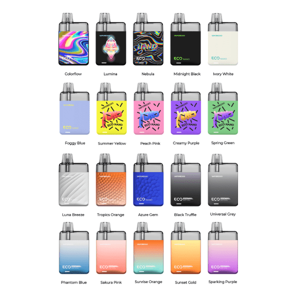 POD DESCARTÁVEL - ECO NANO 13K PUFFS 1000MAH - VAPORESSO - Imagem 3