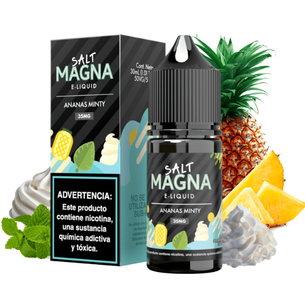 LÍQUIDO ANANAS MINTY - NICSALT – MAGNA