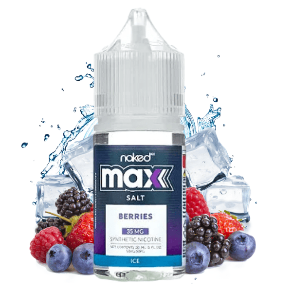 LÍQUIDO NICSALT BERRIES ICE - NAKED MAX
