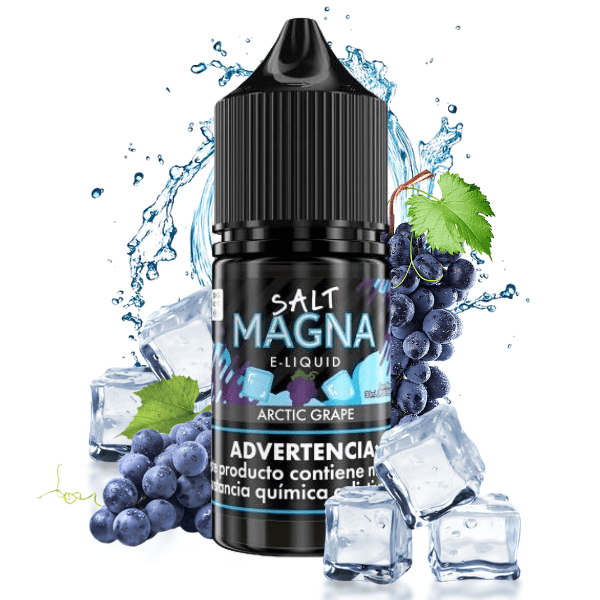 LÍQUIDO NICSALT ARCTIC GRAPE - MAGNA