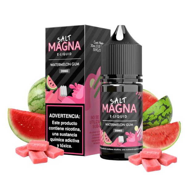 LIQUIDO NICSALT - WATERMELON GUM FUSION - MAGNA