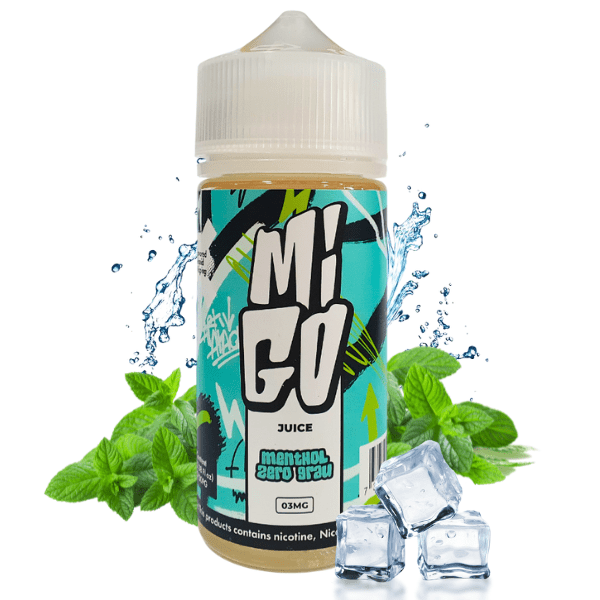 LÍQUIDO FREEBASE MENTHOL ZERO GRAU - MIGO