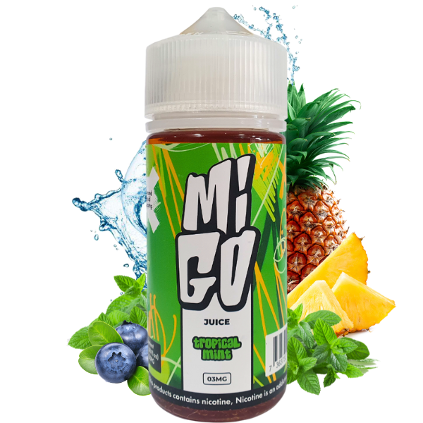 LÍQUIDO FREEBASE TROPICAL MINT - MIGO