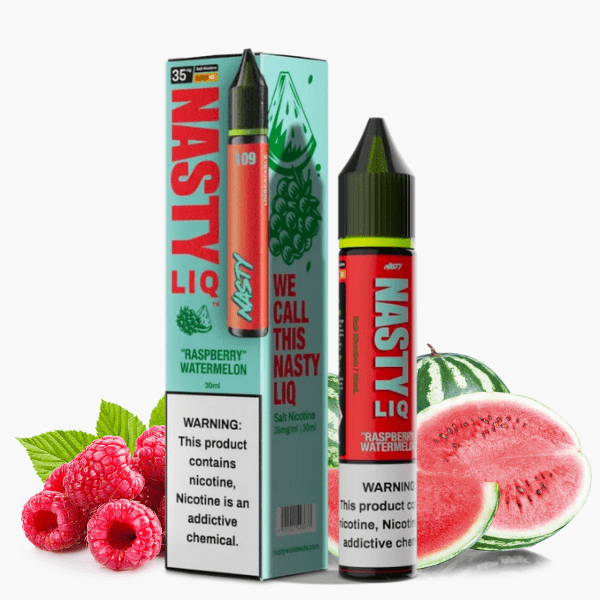 LÍQUIDO NICSALT RASPBERRY WATERMELON - NASTY LIQ