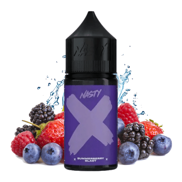 LÍQUIDO NICSALT SUMMERBERRY BLAST - NASTY X