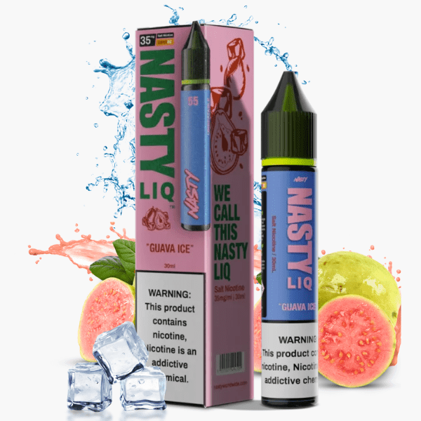 LÍQUIDO NICSALT GUAVA ICE - NASTY LIQ
