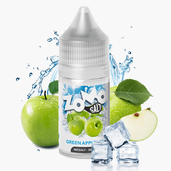 LÍQUIDO NICSALT GREEN APPLE ICE - ZOMO