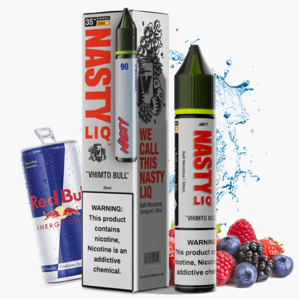 LÍQUIDO NICSALT VHIMTO BULL - NASTY LIQ