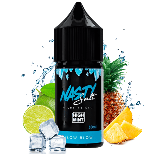 LÍQUIDO NICSALT SLOW BLOW - NASTY HIGH MINT
