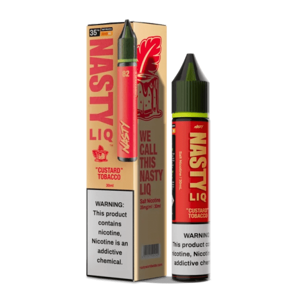 LÍQUIDO NICSALT CUSTARD TOBACCO - NASTY LIQ - Imagem 2