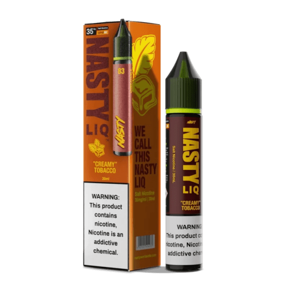 LÍQUIDO NICSALT CREAMY TOBACCO - NASTY LIQ - Imagem 2