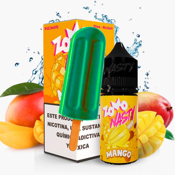 LÍQUIDO NICSALT MANGO ( PICOLÉ) - ZOMO by NASTY
