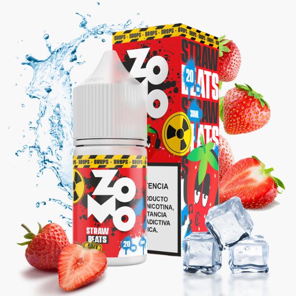 LÍQUIDO NICSALT STRAW BEATS - ZOMO