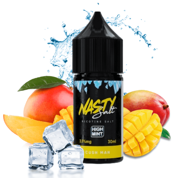 LÍQUIDO NICSALT CUSH MAN MANGO - NASTY HIGH MINT