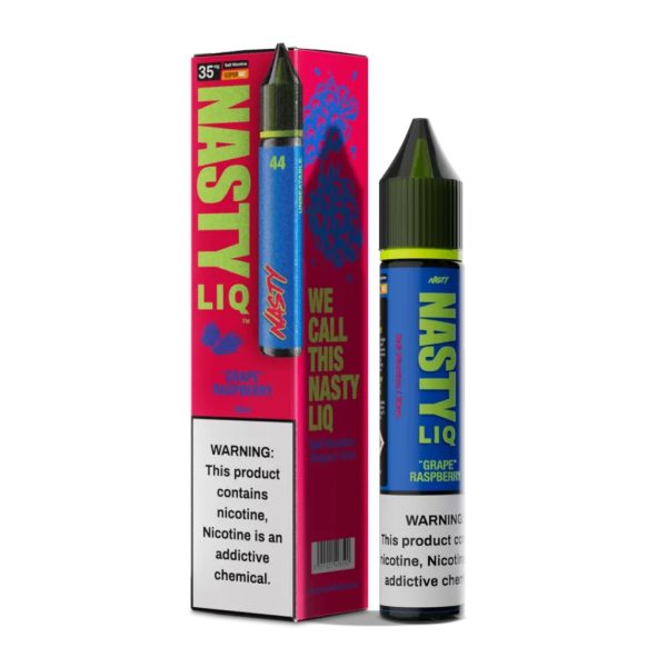 LÍQUIDO NICSALT GRAPE RASPBERRY - NASTY LIQ - Imagem 2