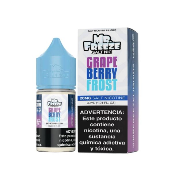 LÍQUIDO NICSALT GRAPE BERRY FROST - MR FREEZE - Imagem 2