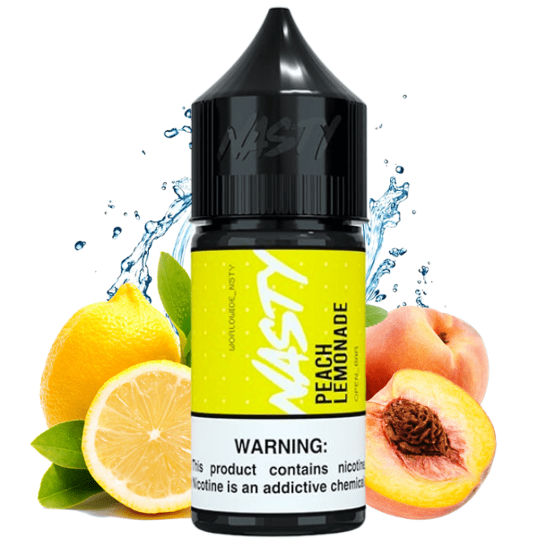 LÍQUIDO NICSALT PEACH LEMONADE - NASTY PODMATE
