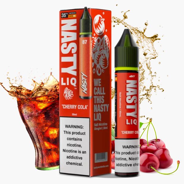 LÍQUIDO NICSALT CHERRY COLA - NASTY