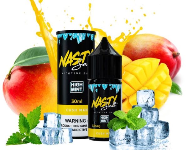 LÍQUIDO NICSALT CUSH MAN MANGO - NASTY HIGH MINT - Imagem 2