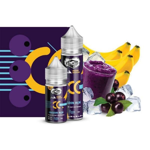 LÍQUIDO NICSALT FROZEN AÇAI - B-SIDE FROZEN