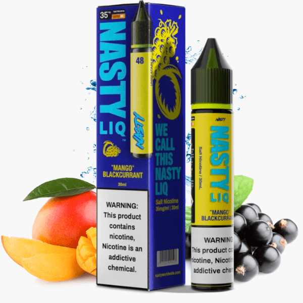 LÍQUIDO NICSALT MANGO BLACKCURRANT - NASTY