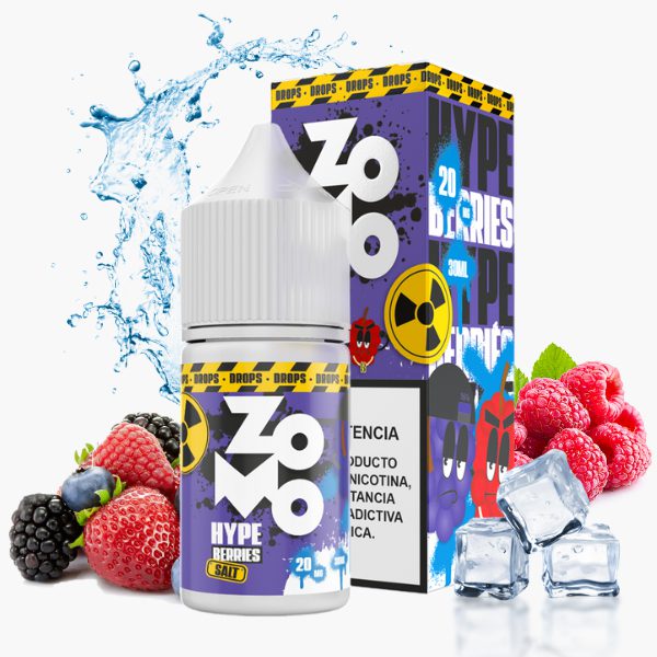 LÍQUIDO NICSALT HYPE BERRIES - ZOMO