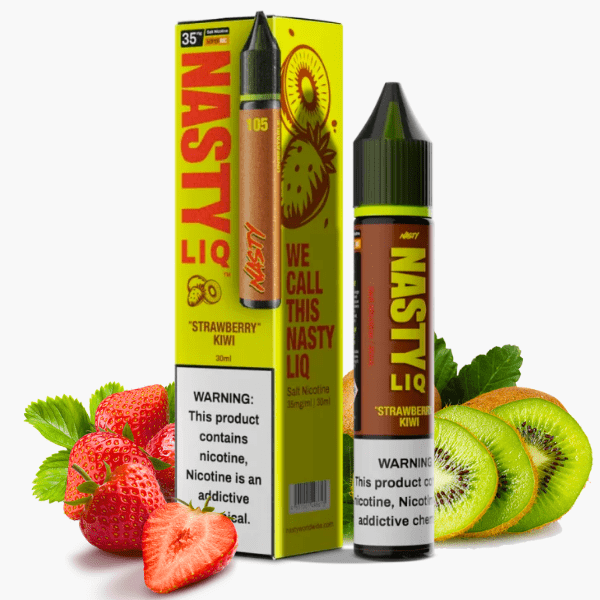 LÍQUIDO NICSALT STRAWBERRY KIWI - NASTY LIQ