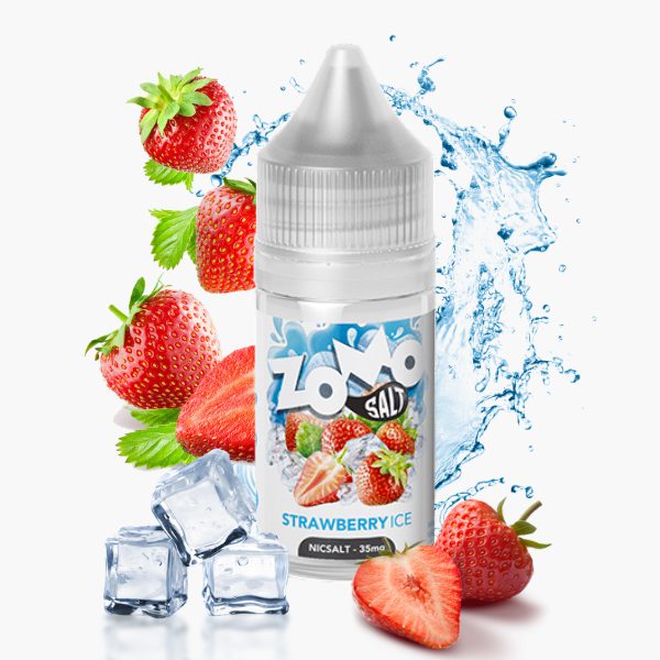 LÍQUIDO NICSALT STRAWBERRY ICE - ZOMO