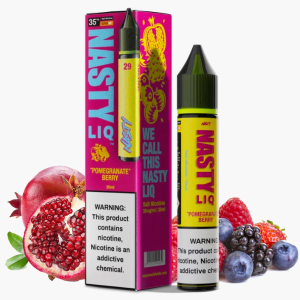 LÍQUIDO NICSALT POMEGRANATE BERRY - NASTY