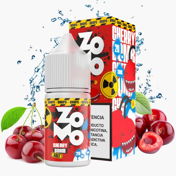 LÍQUIDO NICSALT CHERRY BOMB - ZOMO
