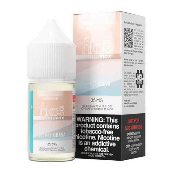 LÍQUIDO NICSALT WHITE GUAVA - NAKED MAX - Imagem 2