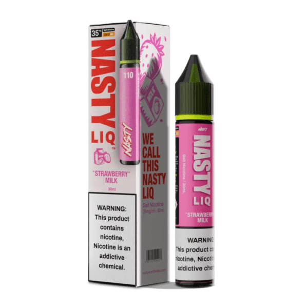 LÍQUIDO NICSALT STRAWBERRY MILK - NASTY LIQ - Imagem 2